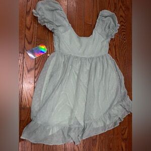 Justify mini Dress in Soft Green